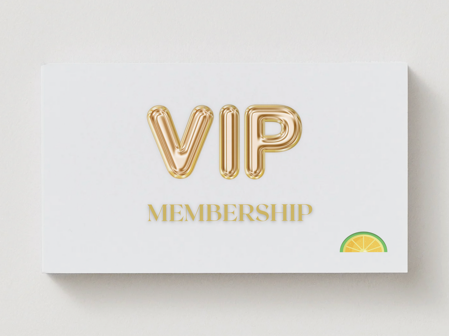 Gold VIP Membership